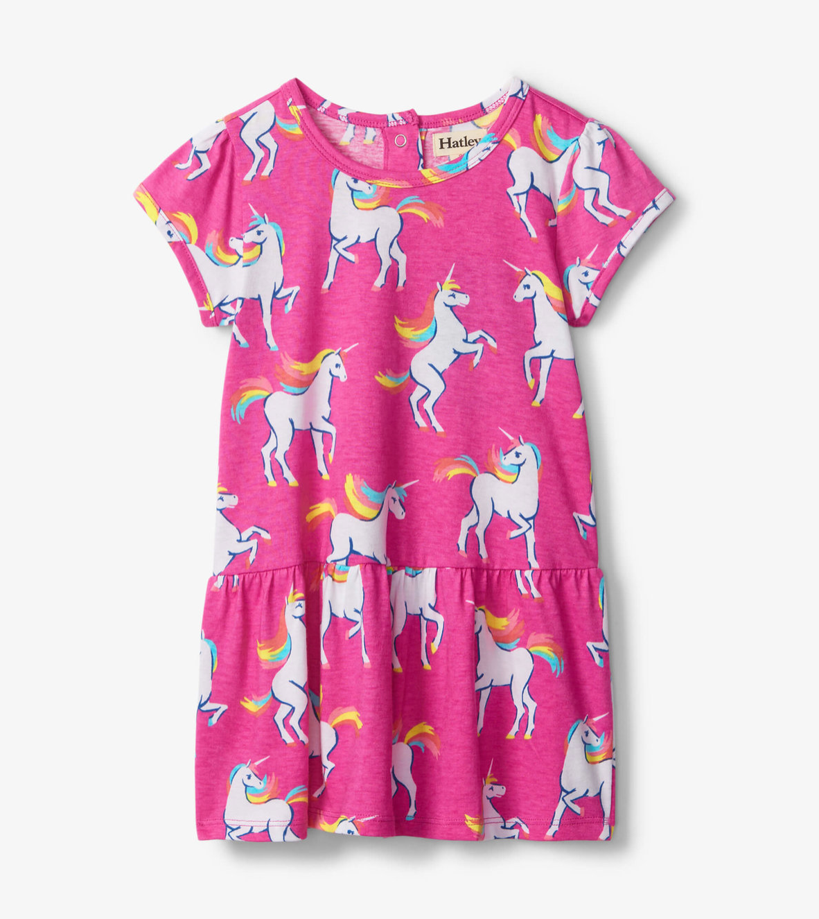 Unicorn Sky Dance Toddler Gathered Dress
